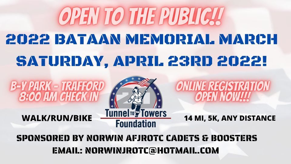 2022 BATAAN MEMORIAL MARCH - WALK/RUN/BIKE - Sponsored By Norwin ...