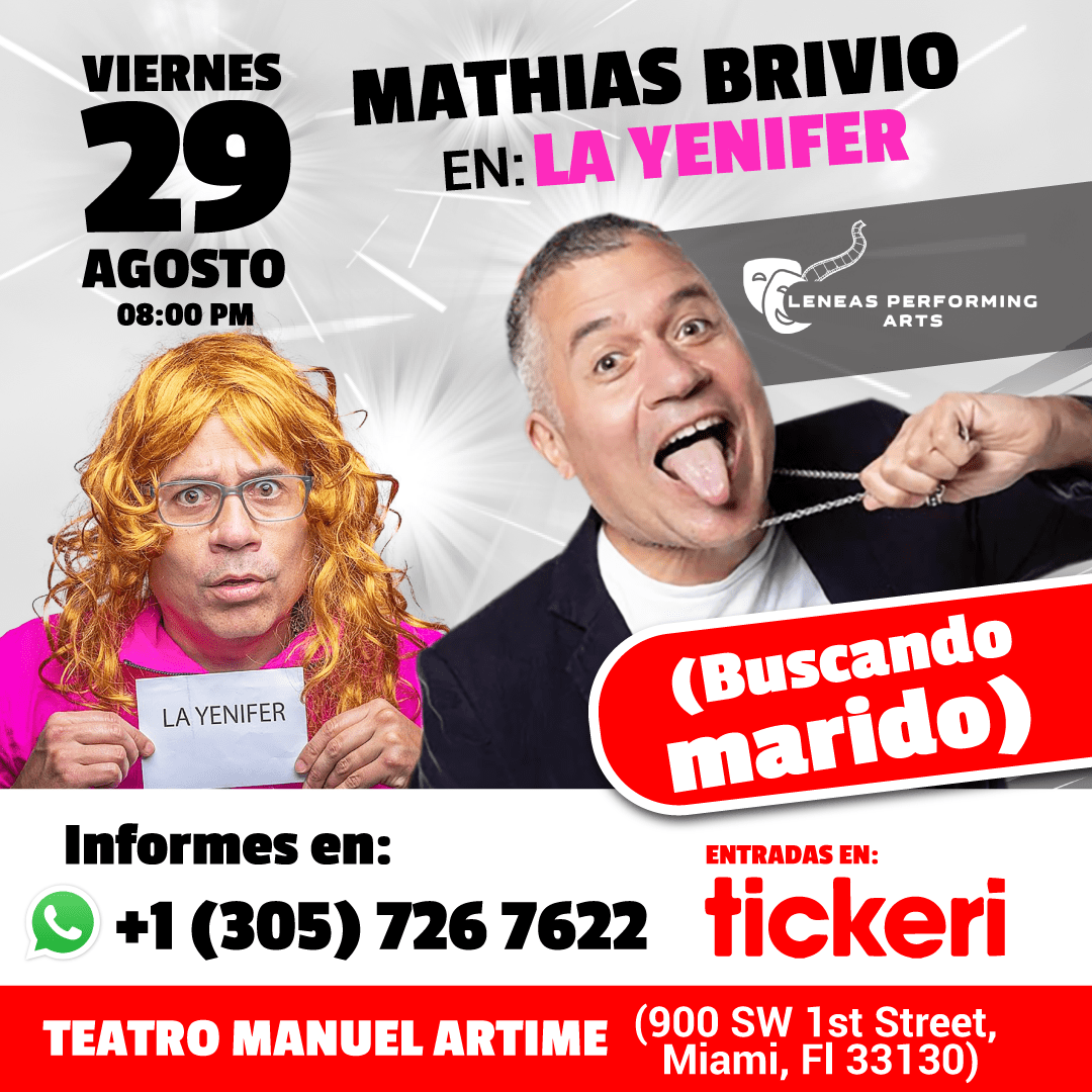 Mathias Brivio at Manuel Artime Theatre