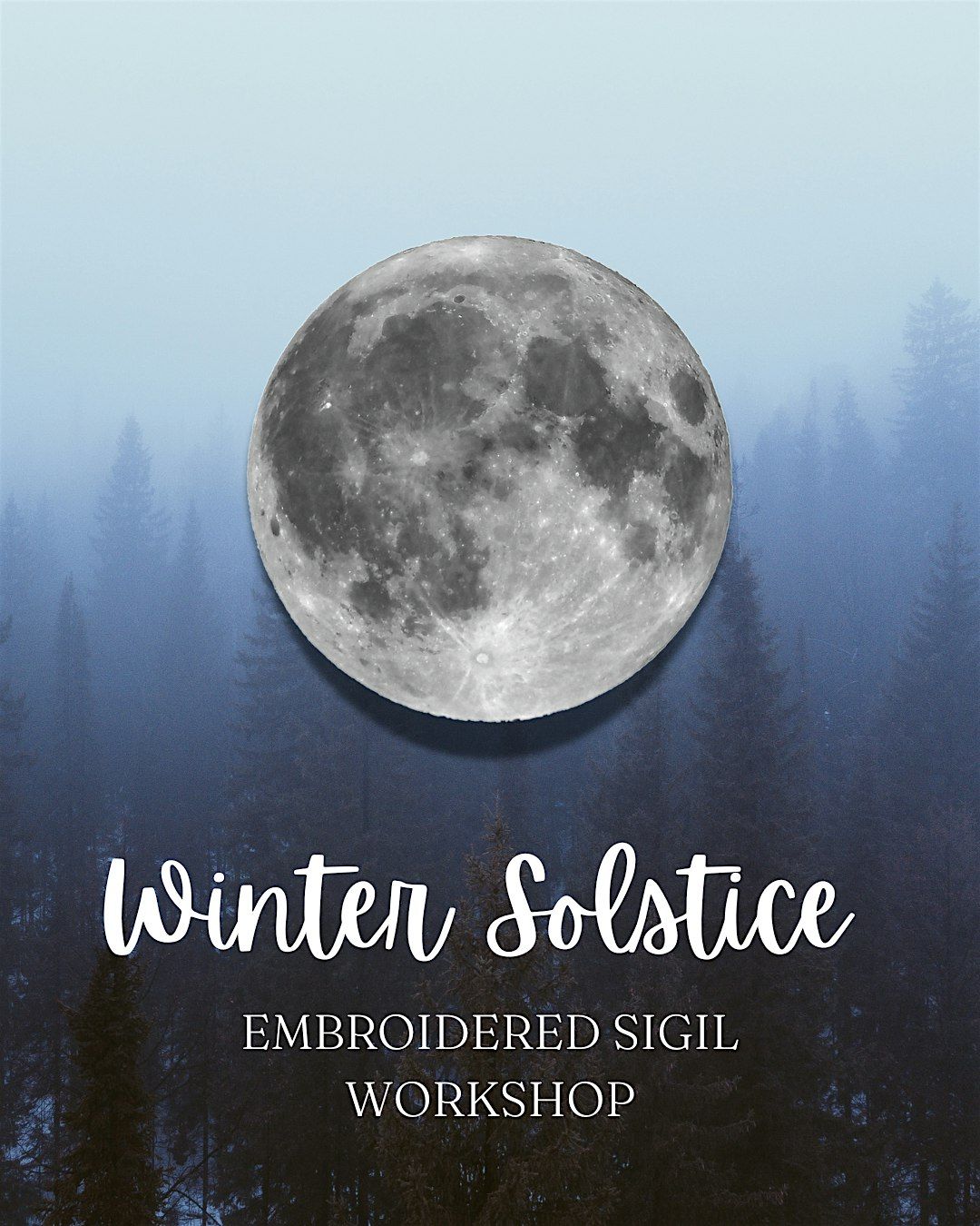 Winter Solstice - Embroidered Sigil Workshop