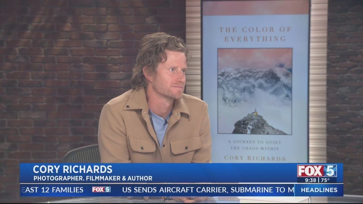 Cory Richards - The Color Of Everything at Victoria Theatre-OH