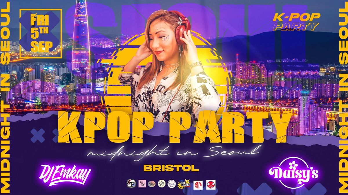 Bristol KPOP PARTY - Midnight in Seoul with DJ EMKAY | Friday 5th September