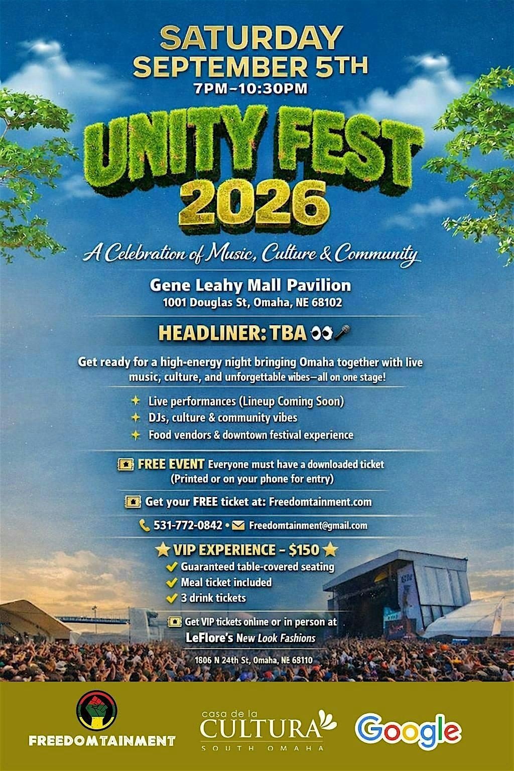 Unity Fest: A Celebration of Music, Culture & Community in Omaha