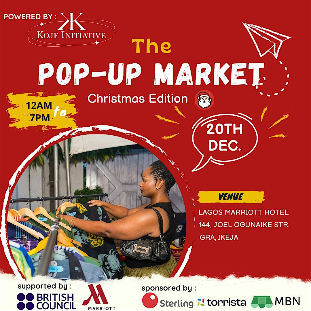 The POP-UP Market \u2014 Lagos Marriott Hotel Edition
