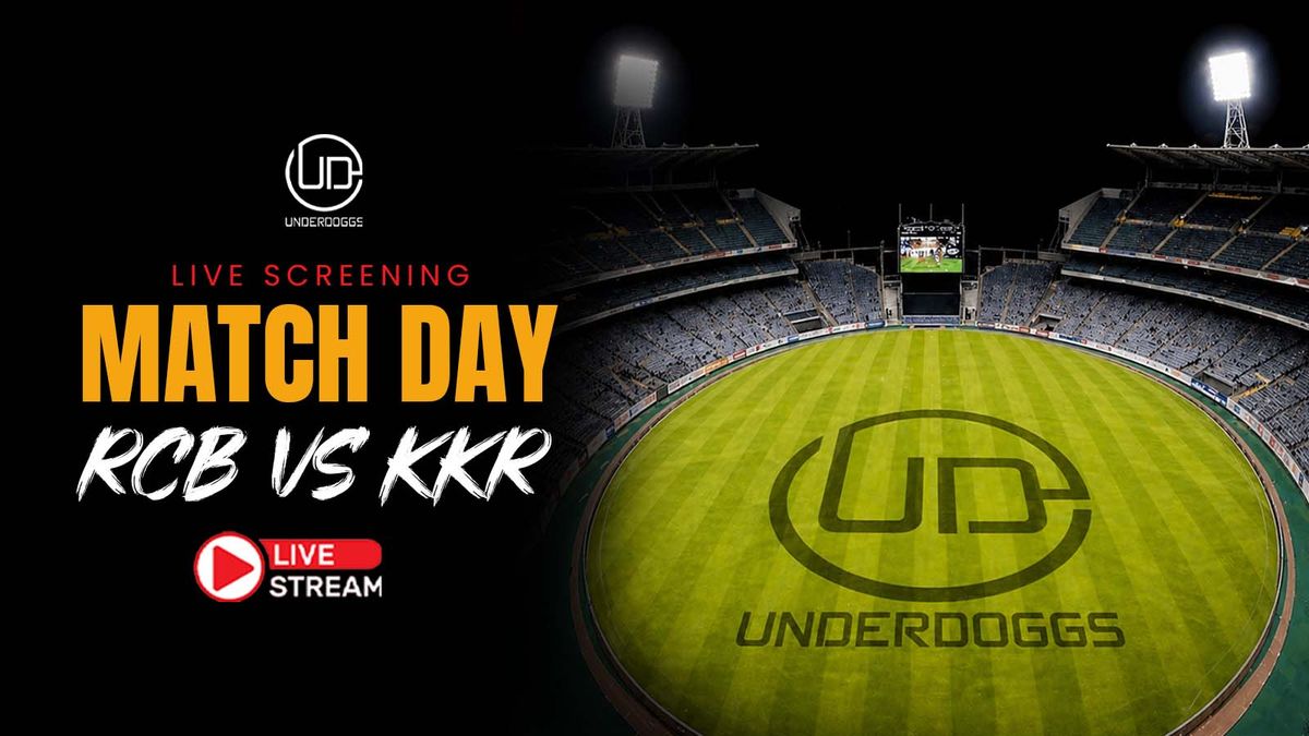 Screening of Bengaluru vs Kolkata at Underdoggs Whitefield