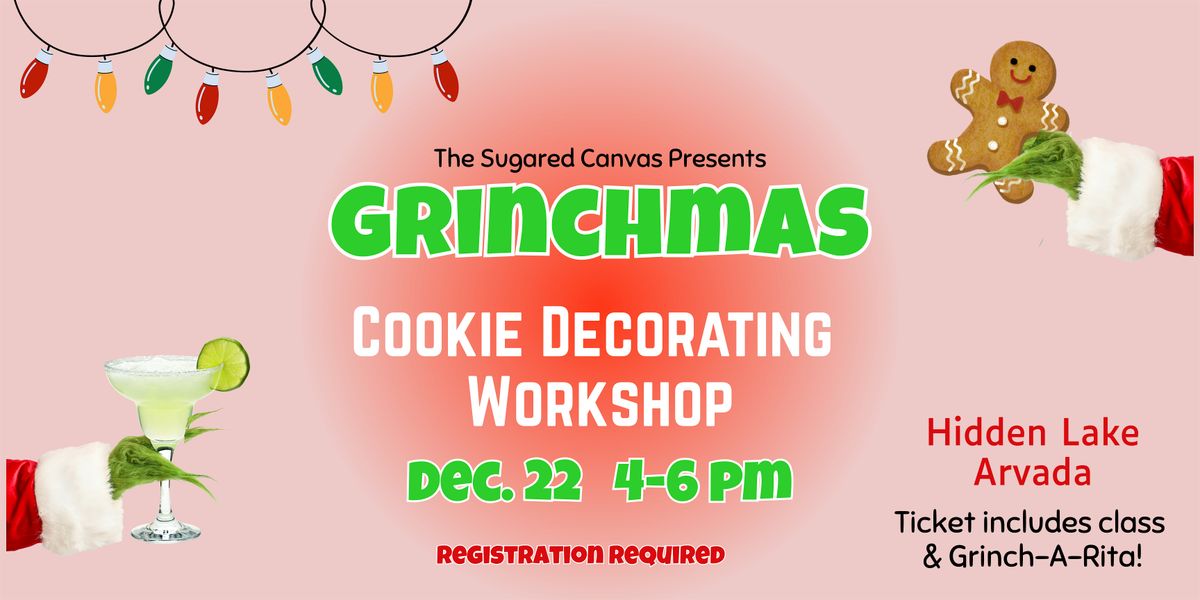 Grinchmas Cookie Decorating