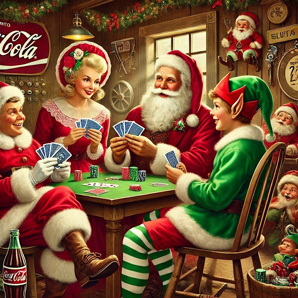 Trailblazing Christmas Poker!