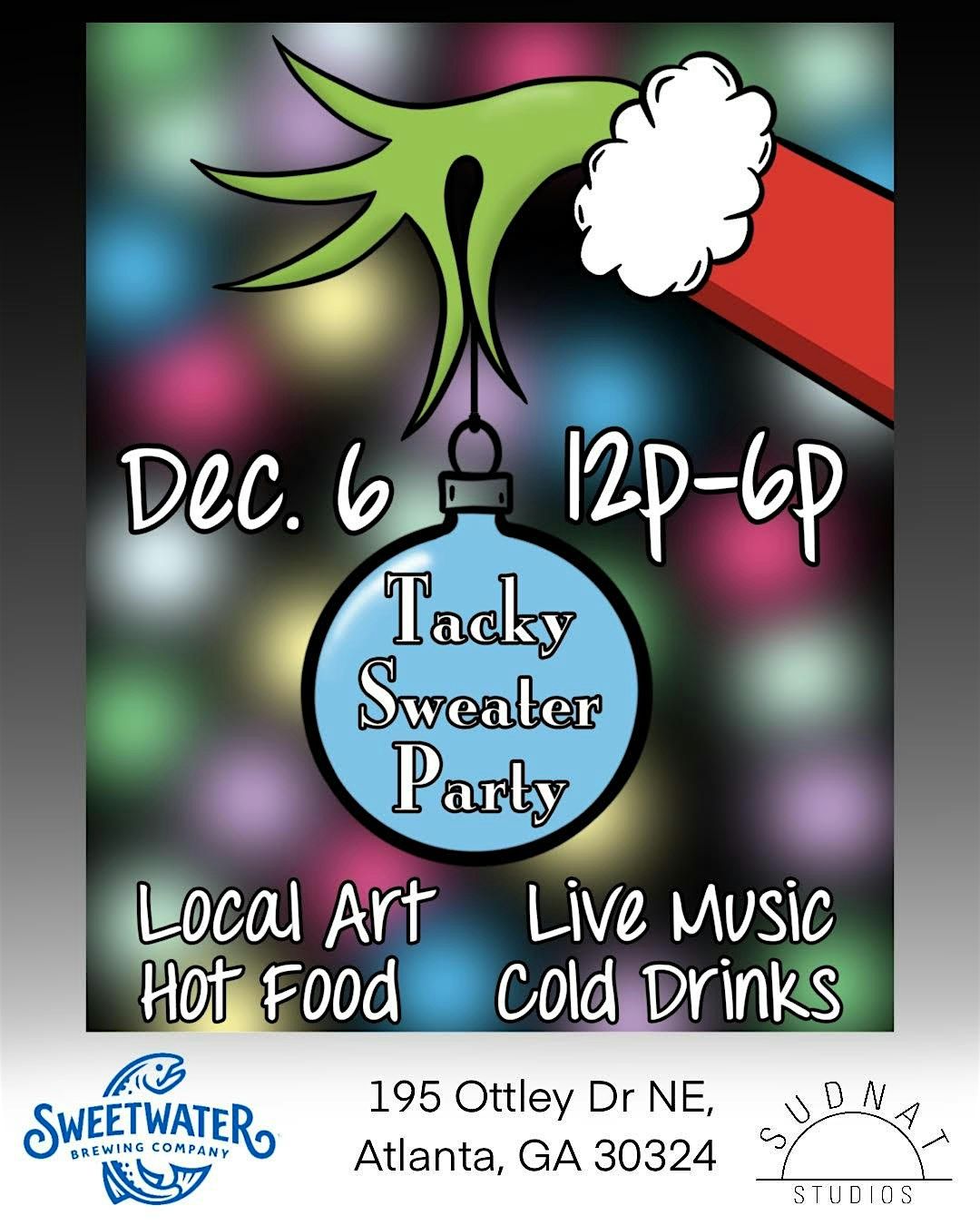 Tacky Sweater Party @ Sweetwater Brewing