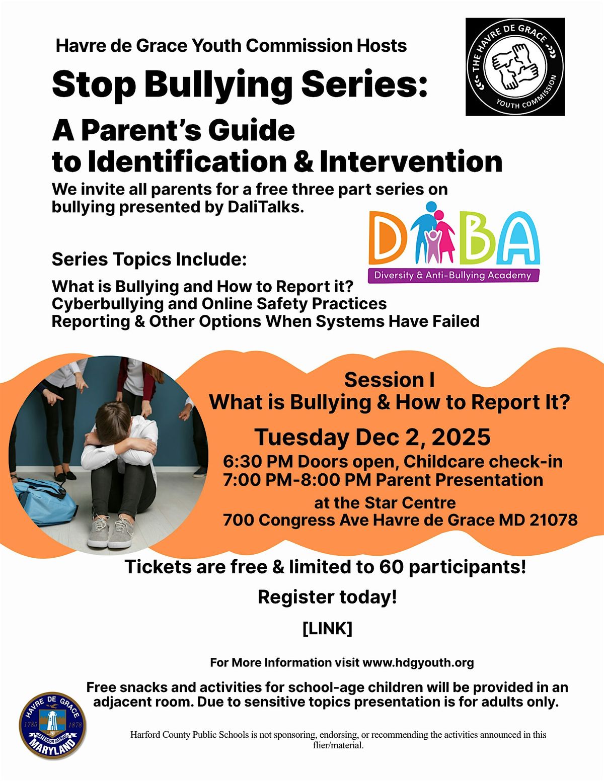 Stop Bullying Series: A Parent's Guide to Identification & Intervention