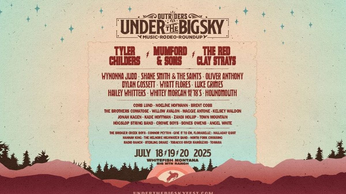 2025 Under The Big Sky Music Festival Saturday At Big Mountain Ranch 2025 under the big sky music festival saturday at big mountain ranch