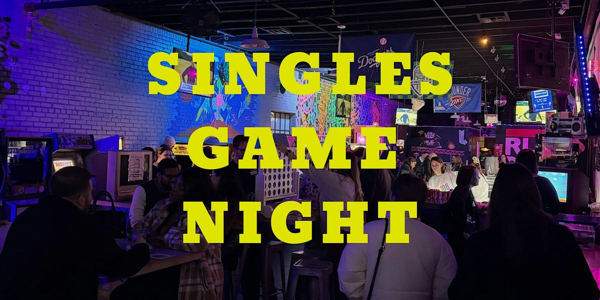 Singles Game Night @ Flashback Retropub