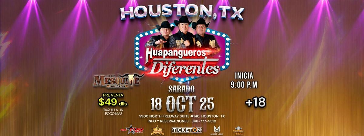 HUAPANGUEROS DIFERENTES EN HOUSTON, TX
