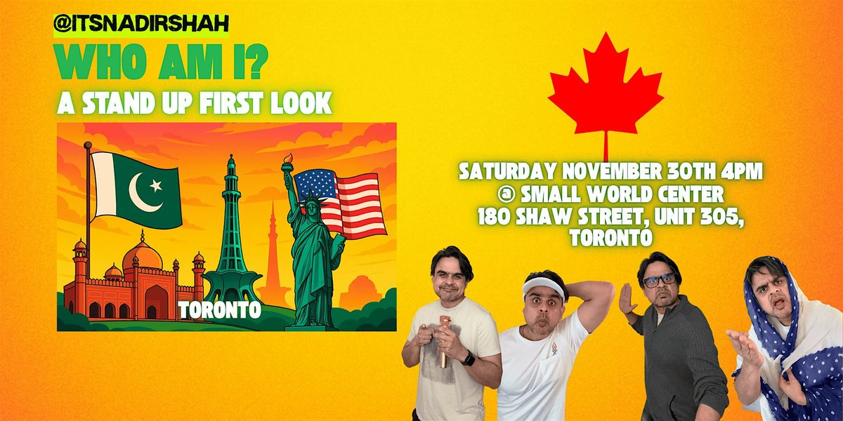 Who Am I? - A Stand up first look- DAY 2