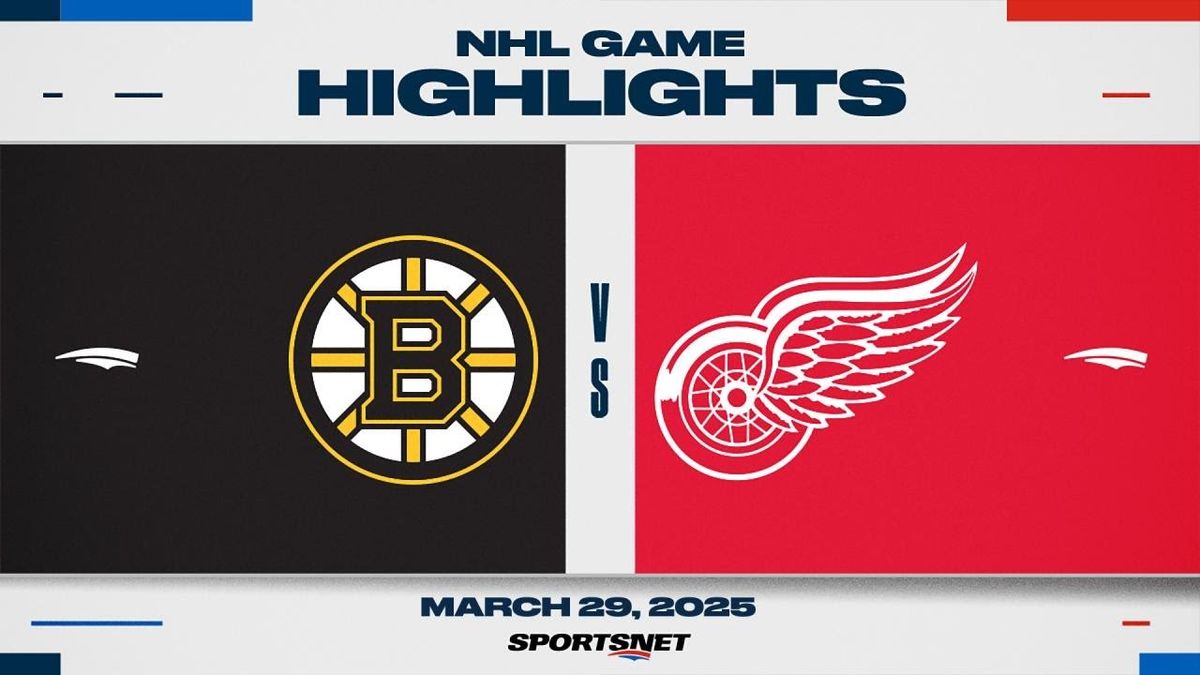 Boston Bruins vs. Detroit Red Wings
