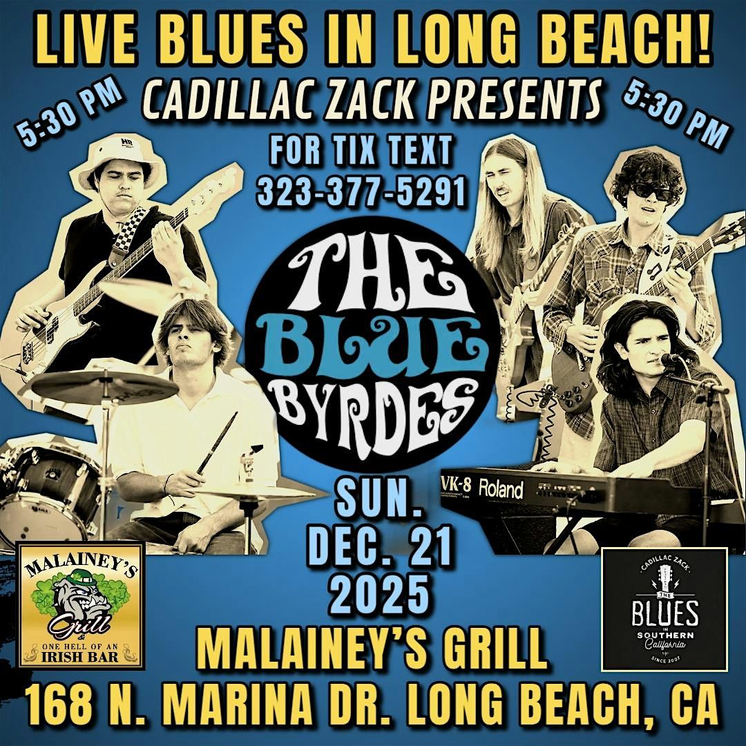 THE BLUE BYRDES - Blues & Southern Rock Super Group - in Long Beach