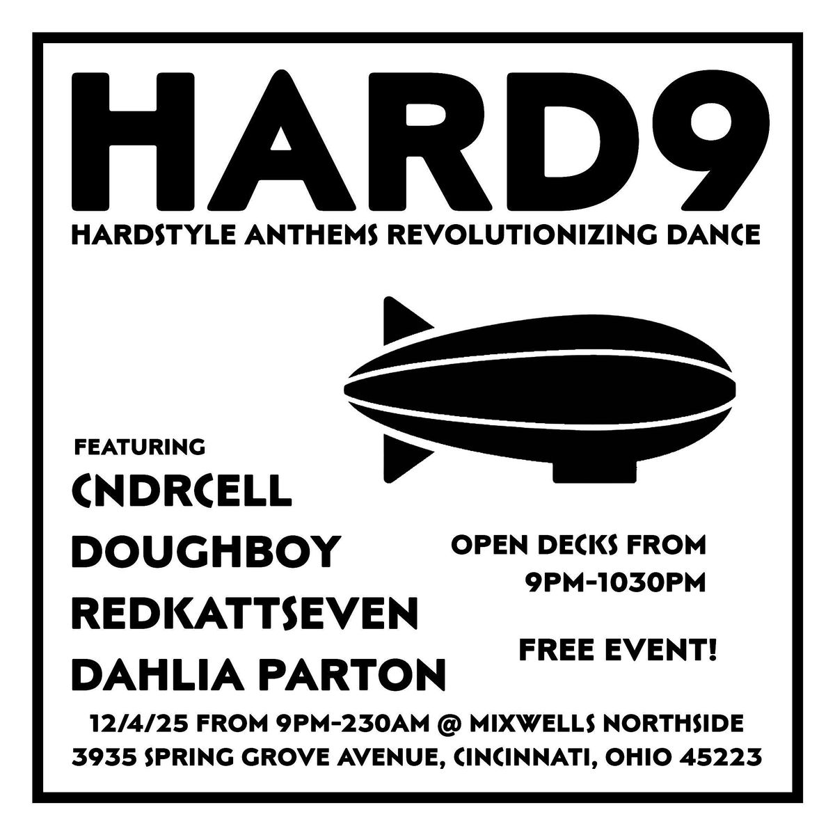 HARD9 featuring CNDRCELL, Doughboy, redkattseven and Dahlia Parton