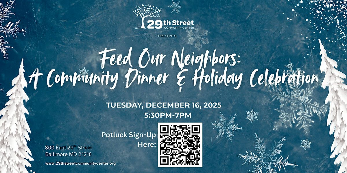 Holiday Community Dinner & Celebration
