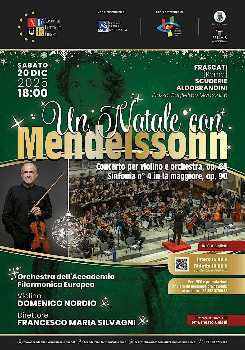 Un Natale con Mendelssohn