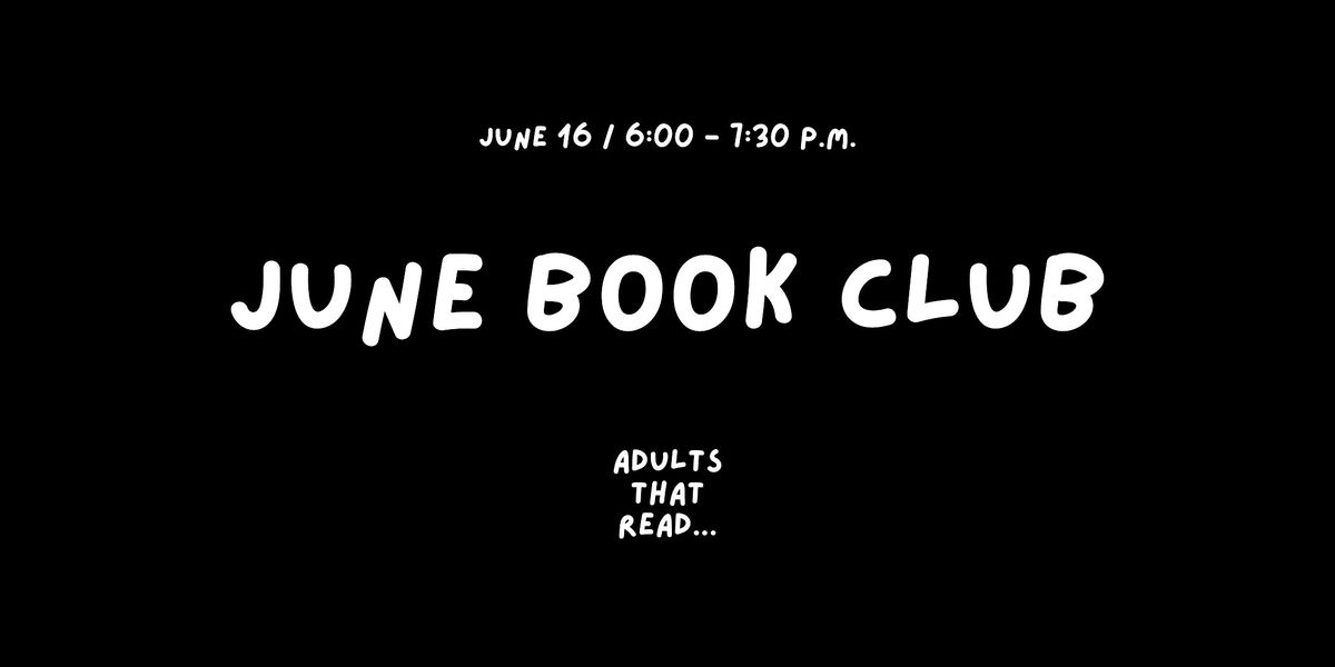 JUNE BOOK CLUB