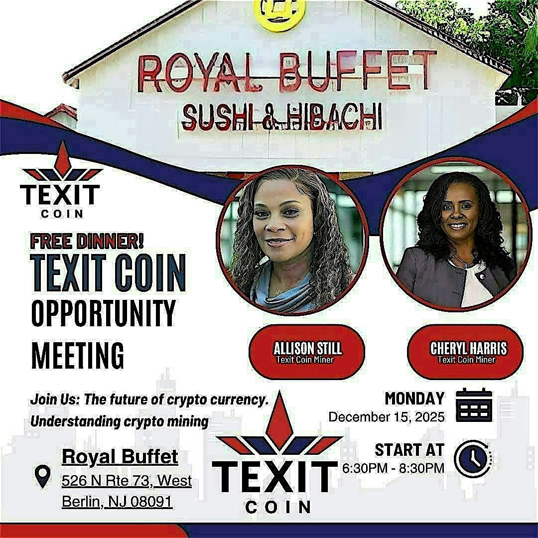FREE TexitCoin Informational Session