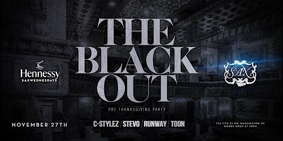 Sax Wednesdays Pre Thanksgiving Party