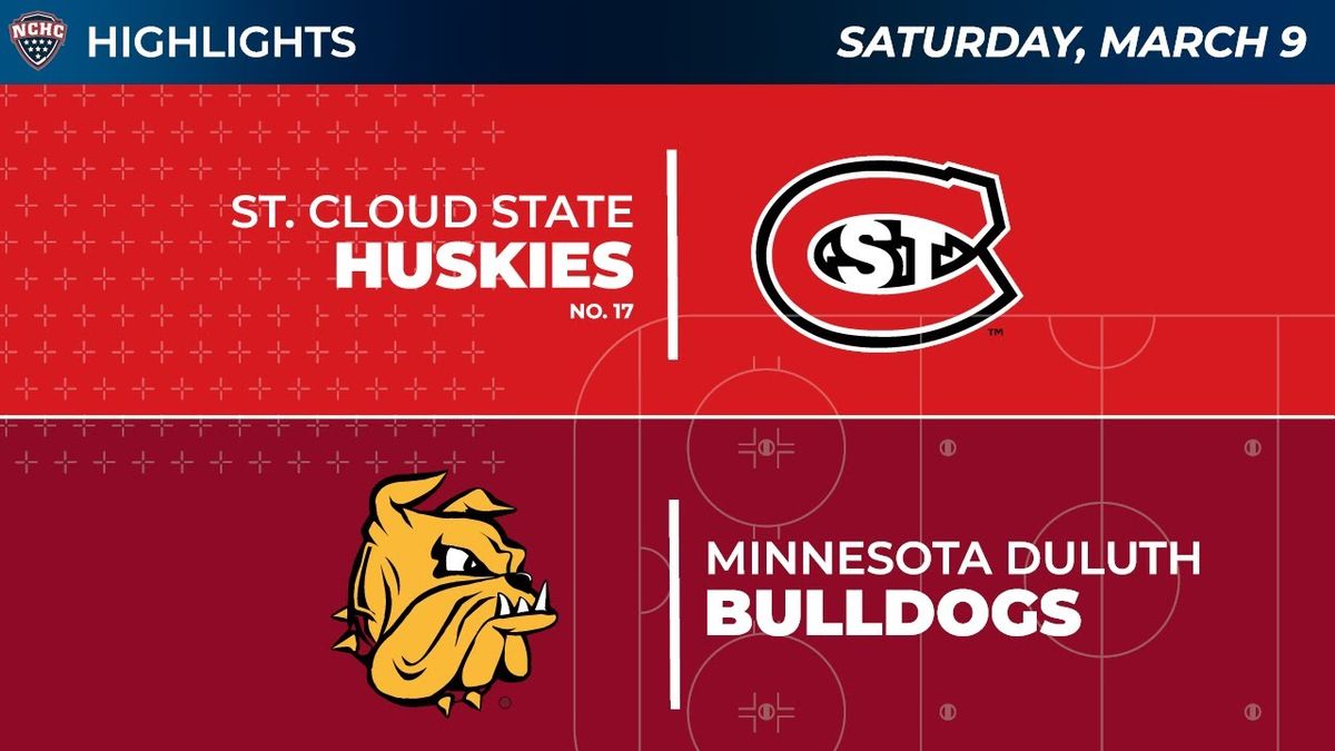 Minnesota Duluth Bulldogs at St. Cloud State Huskies Mens Hockey at Herb Brooks National Hockey Center