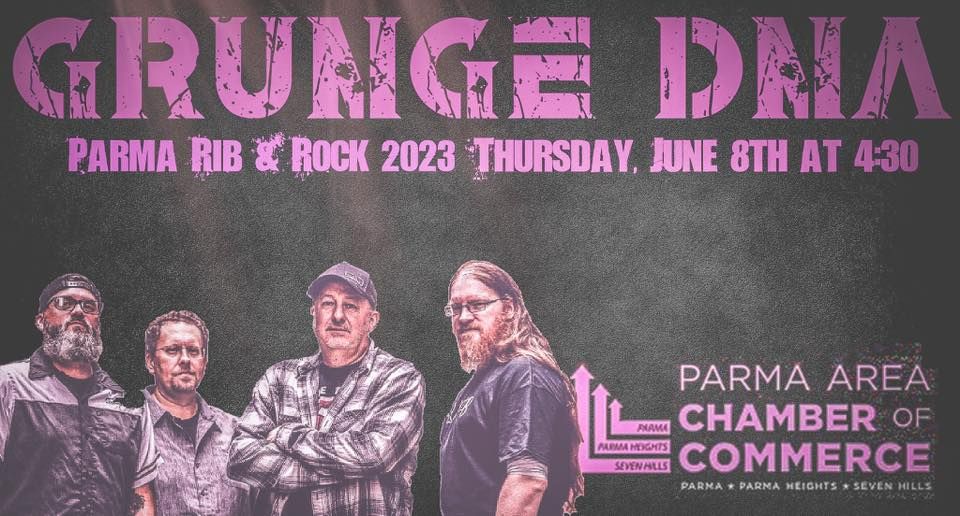 Grunge DNA at the 2023 Parma Rib and Rock Cuyahoga Community College