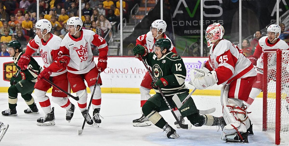 Iowa Wild Vs Grand Rapids Griffins Wells Fargo Arena IA Des iowa-wild-vs-grand-rapids-griffins-wells-fargo-arena-ia-des