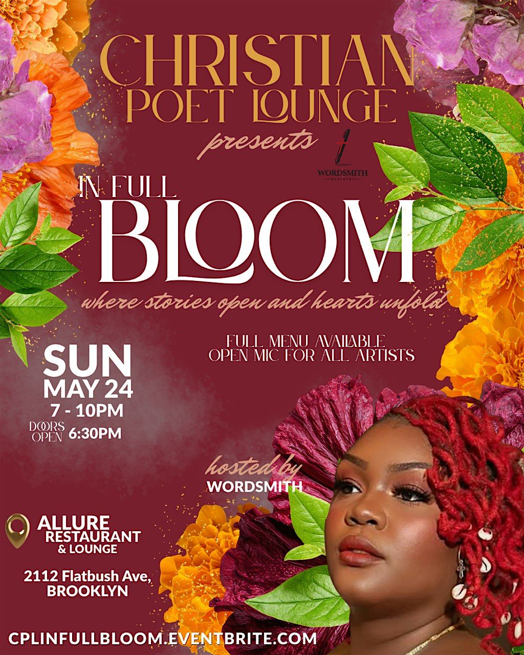 Christian Poets Lounge Presents: In Full Bloom