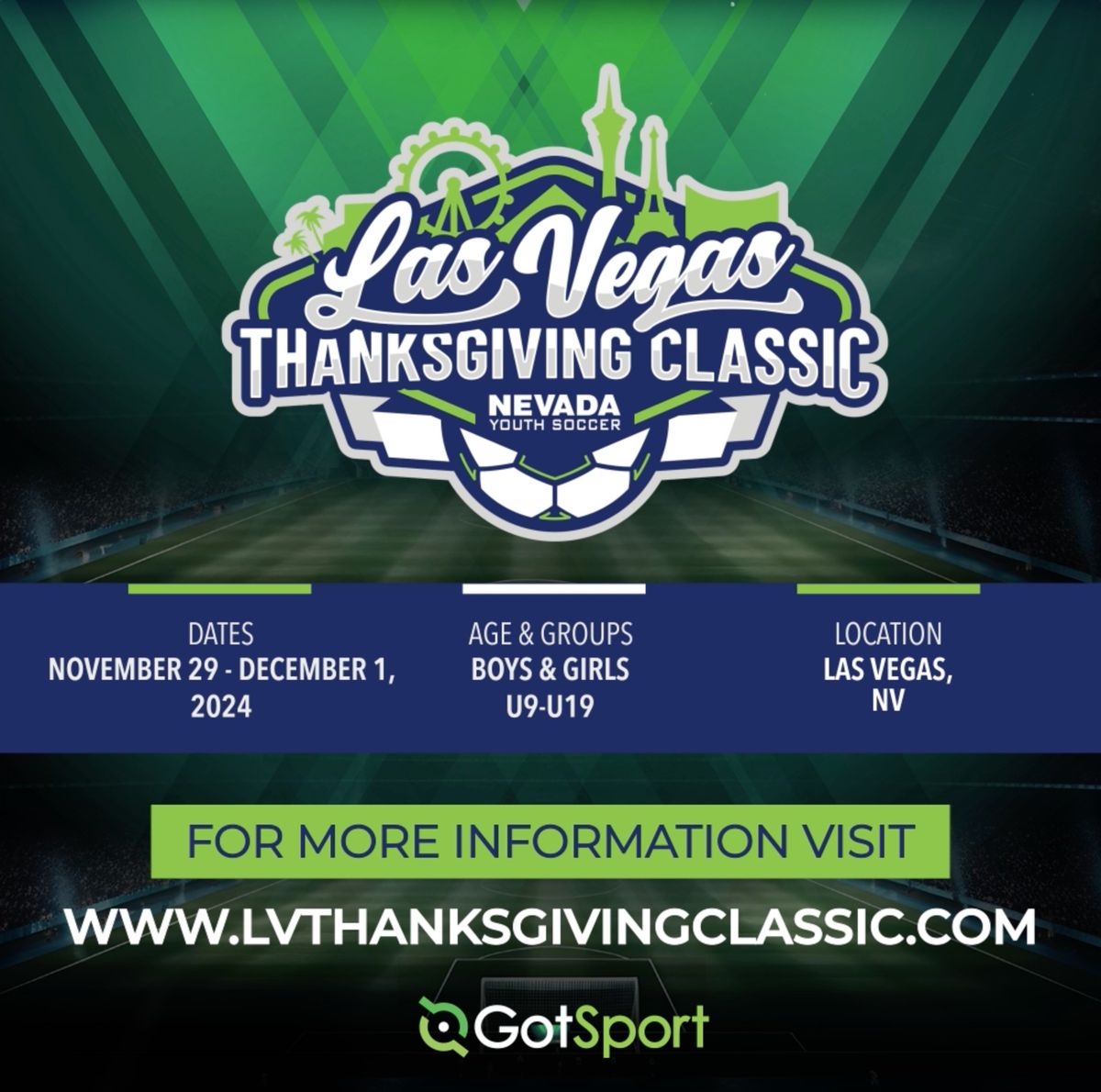 Las Vegas Thanksgiving Classic 2024 Las Vegas, NV November 29 to