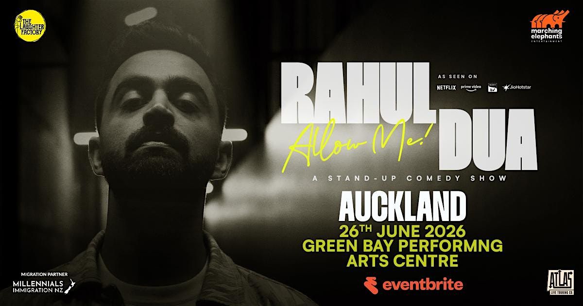 Allow Me By  Rahul Dua Live in Auckland