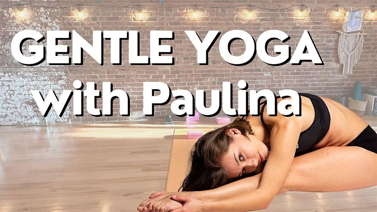 Copy of Regular Gentle Yoga classes with Paulina