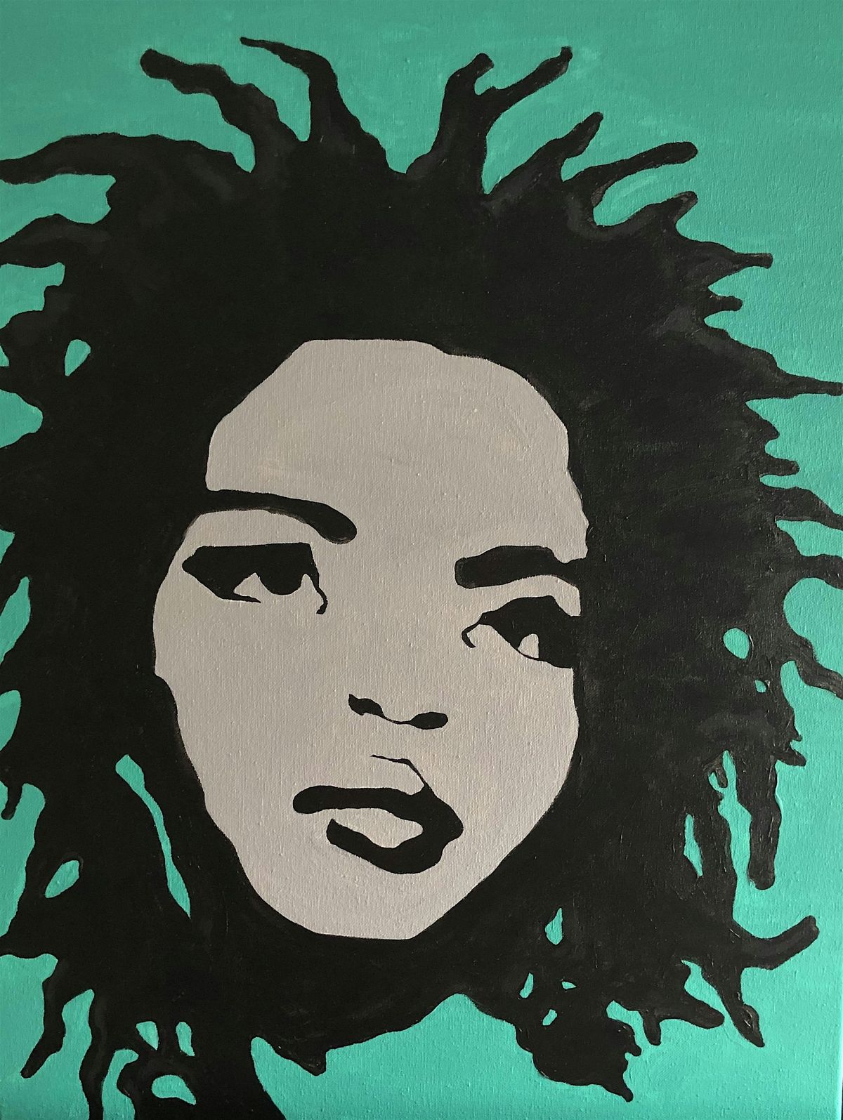 Lauryn Hill Paint & Sip Edition