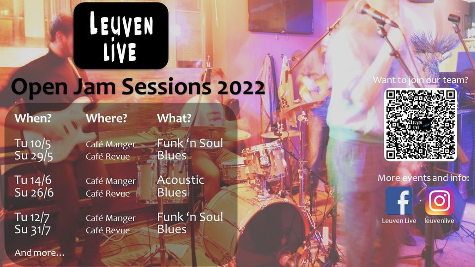 Date changed - Leuven Live: BLUES Jam