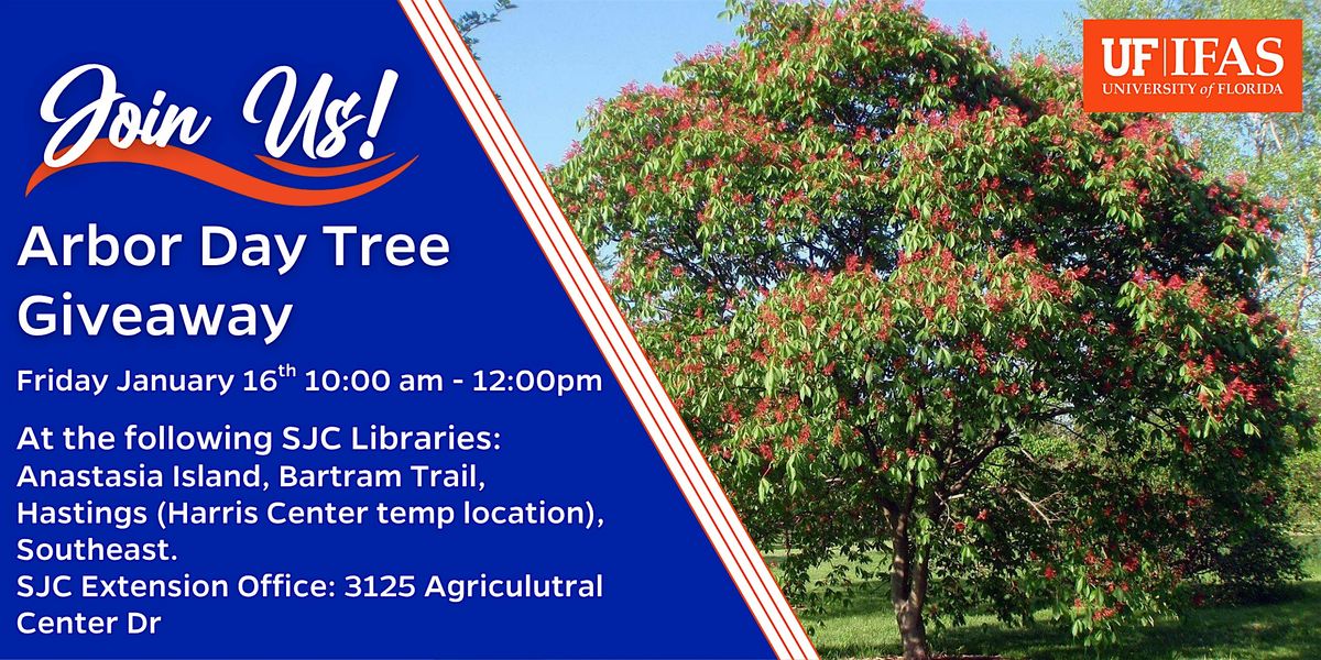 Florida Arbor Day Tree Giveaway (Free!)