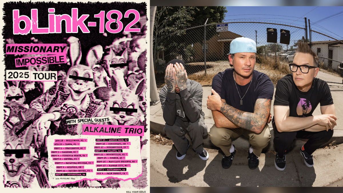 Parking blink-182 with Alkaline Trio