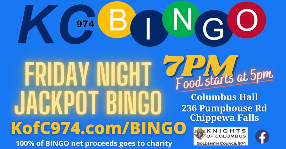 Friday Night Jackpot BINGO