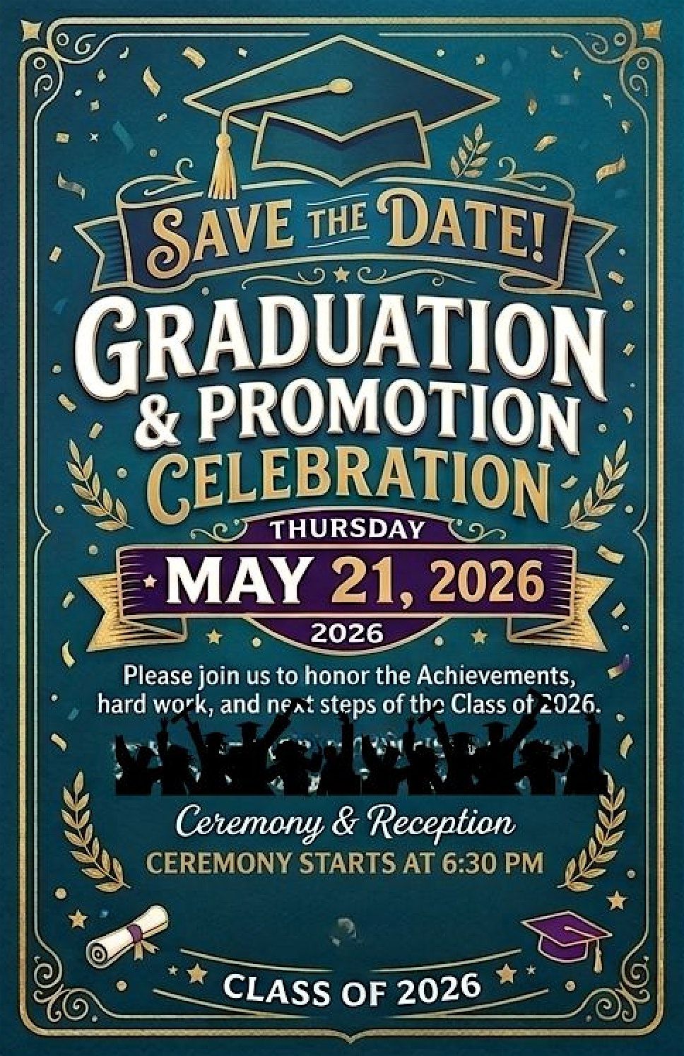 Graduation & Promotion Celebration!