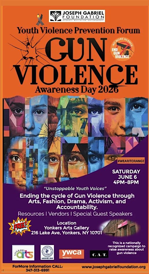 Youth Unstoppable Voices: Yonkers Gun Violence Awareness Day 2026