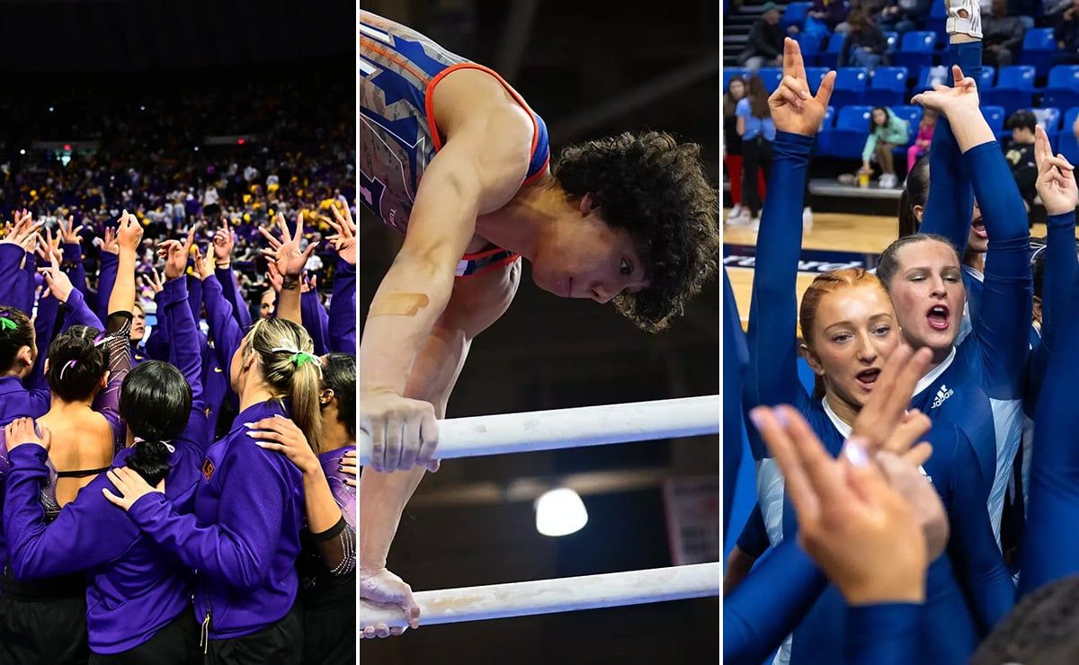 Parking Stanford Cardinal at Denver Pioneers Womens Gymnastics