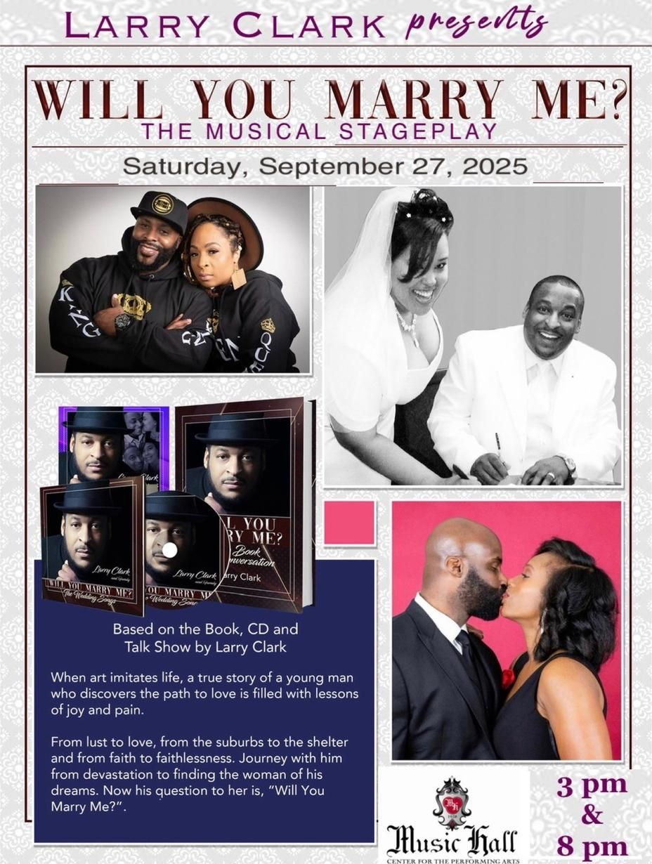 Will You Marry Me - The Musical Stageplay