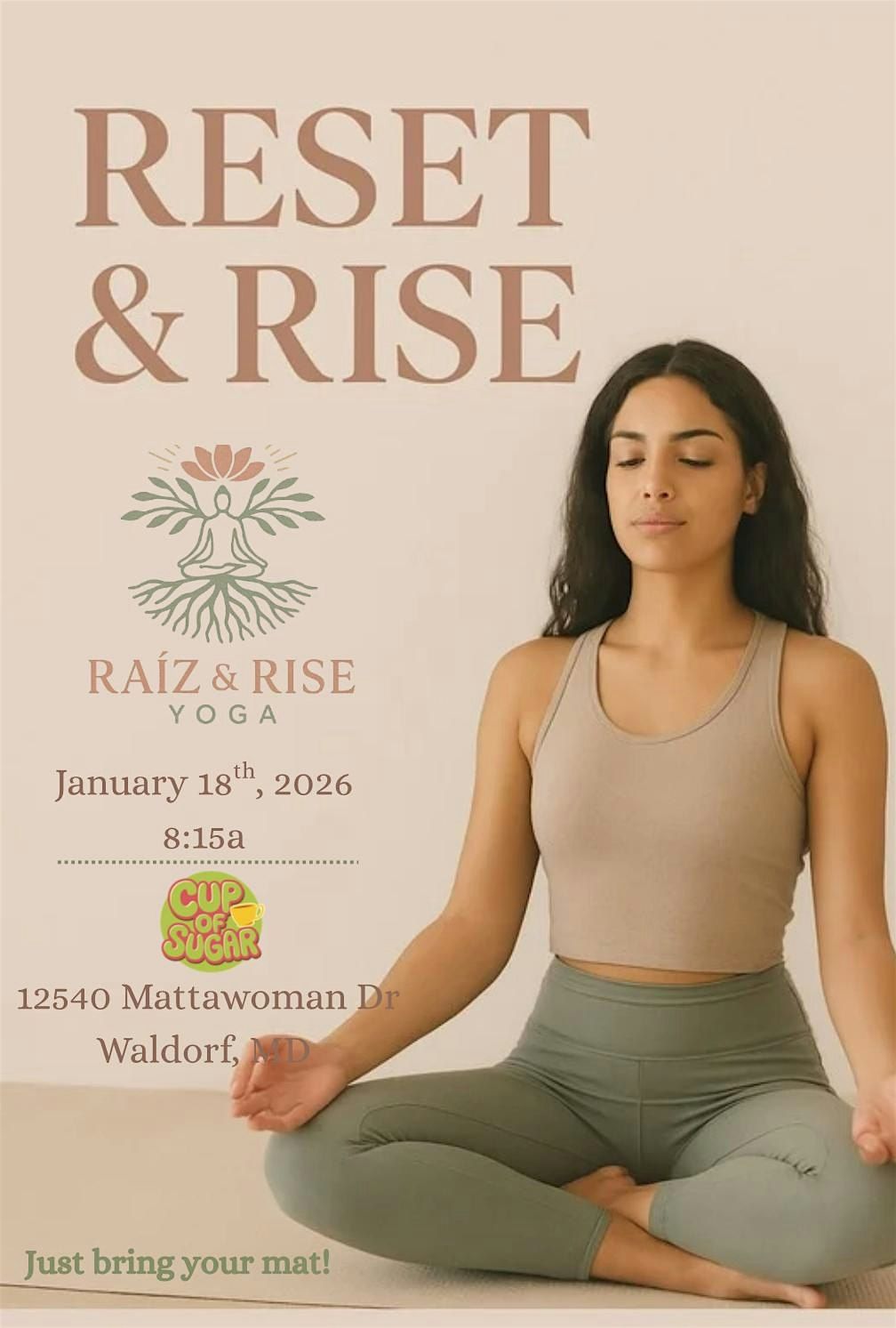 Reset & Rise Yoga Class