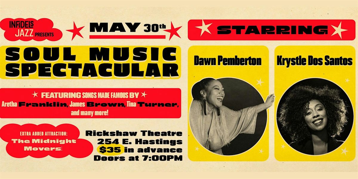 Soul Music Spectacular - Dawn Pemberton & Krystle Dos Santos