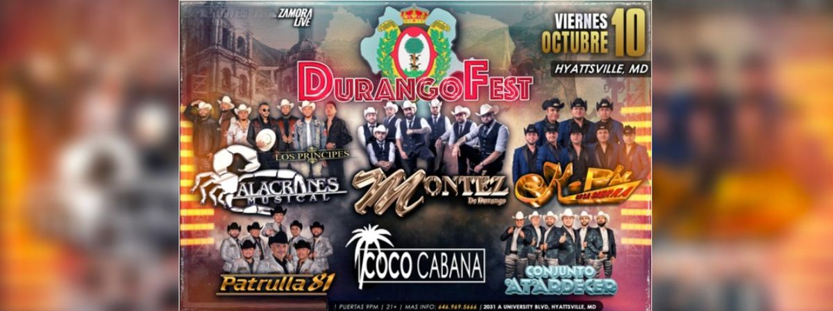 DURANGO FEST EN HYATTSVILLE