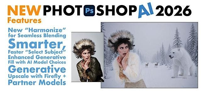 What's New in Photoshop 2026 with Natasha Calzatti - Los Angeles