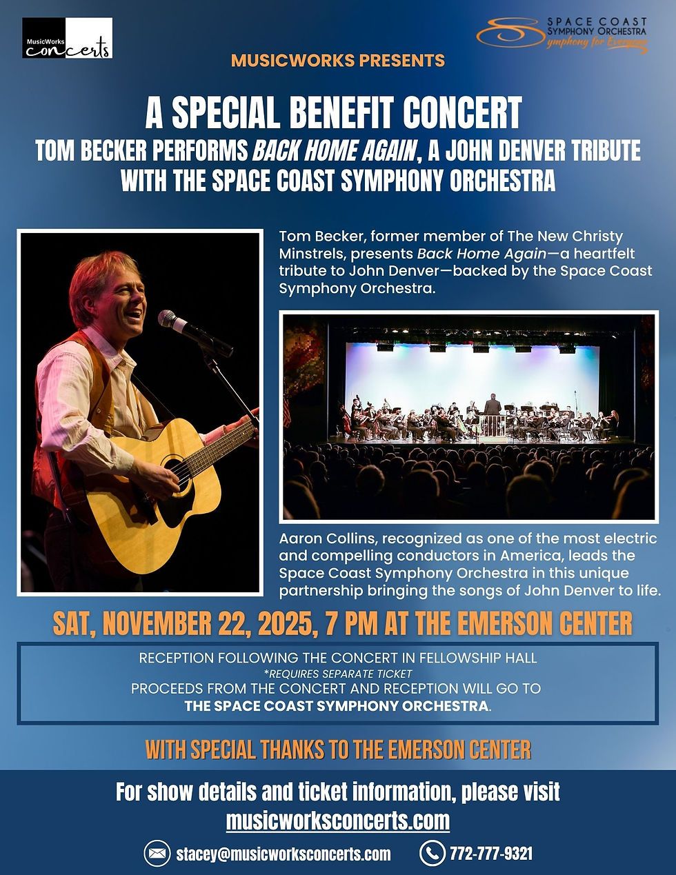 Back Home Again - A Tribute to John Denver With Tom Becker
