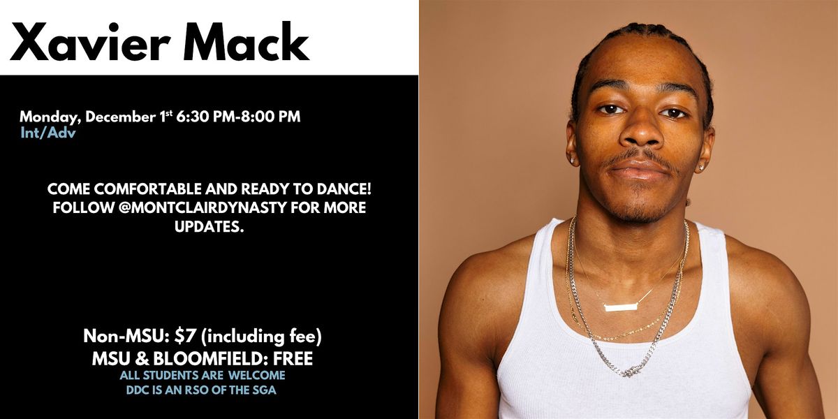 Xavier Mack Pop Up Master Class