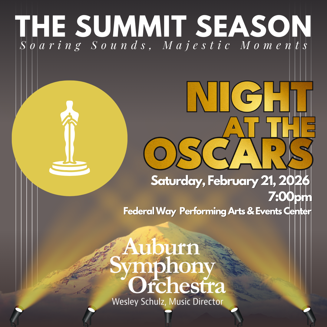 Auburn Symphony Orchestra - Night at the Oscars at Federal Way Performing Arts Center