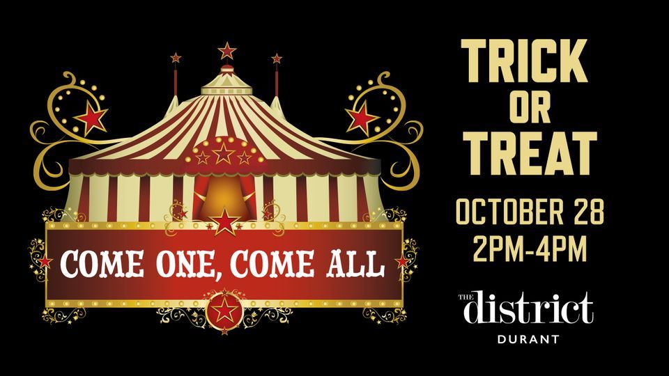 Trick or Treat at The District The District at Choctaw Casino