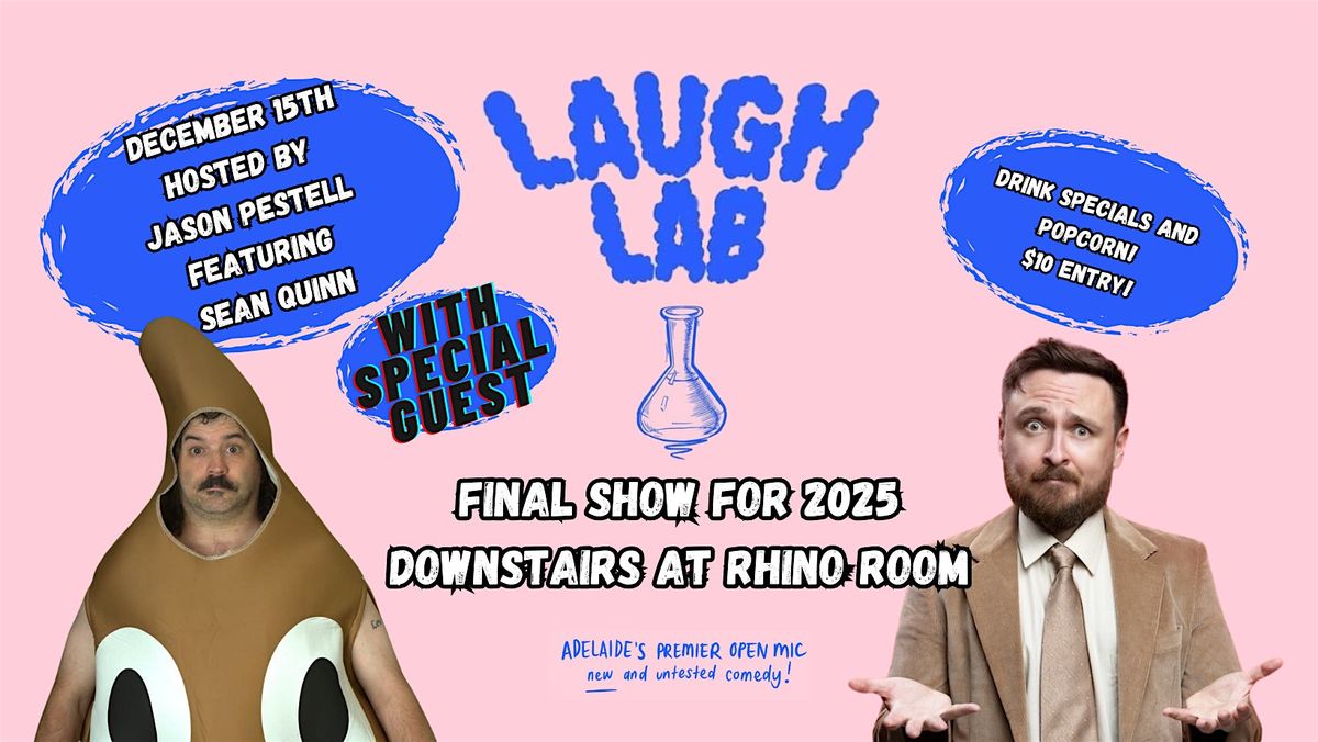 Jason Pestell Hosts Laugh Lab ft. Sean Quinn and Special Guest
