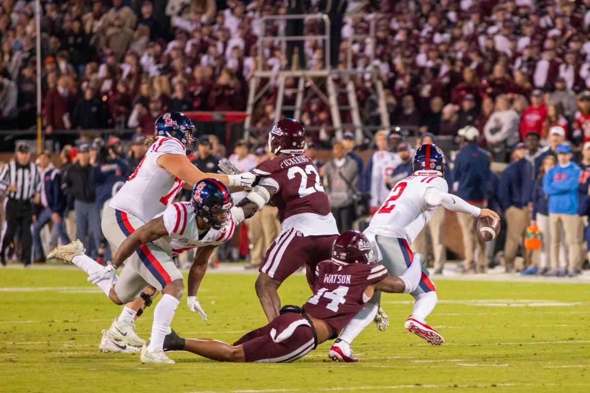 Egg Bowl - Ole Miss Rebels at Mississippi State Bulldogs Football at Davis Wade Stadium at Scott Field
